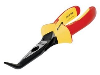 Bahco 2427S ERGO™ Insulated Bent Nose Pliers 160mm (6.1/4in) (7314150447008) BAH2427S160