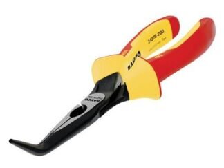 Bahco 2427S ERGO™ Insulated 45 degrees Bent Nose Pliers 200mm (8in) (7314150033027) BAH2427S200