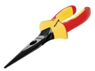 Bahco 2430S ERGO™ Insulated Long Nose Pliers 160mm (6.1/4in) (7314150206742) BAH2430S160