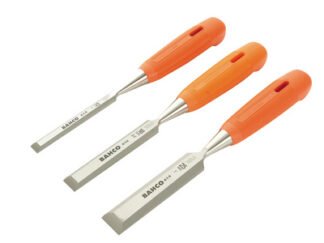 Bahco 414 Bevel Edge Chisel Set, 3 Piece (7311518249205) BAH414S3