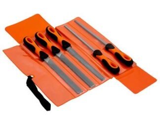 Bahco 200mm (8in) ERGO™ Engineering File Set, 5 Piece (7311518141127) BAH47808