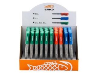 Bahco Screwdriver Bit Pen Display, 60 Piece (7314150459032) BAH59S60PEN