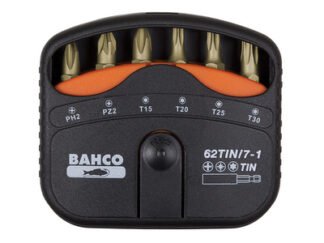 Bahco 62TIN/7-1 TiN Bit Set, 7 Piece (7314150203505) BAH62TIN7