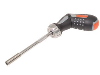 Bahco 808050P Pistol Ratchet Screwdriver & 6 Bits (7314150128105) BAH808050P