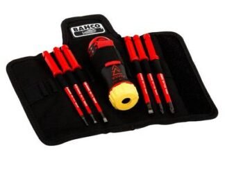 Bahco Insulated Ratcheting Screwdriver Set, 6 Piece (7314150243846) BAH808062