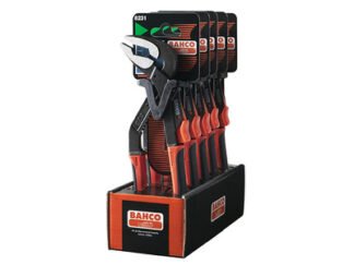 Bahco 8231-5-DISP 200mm Waterpump Pliers (Display of 5) (7311518270278) BAH82315DISP