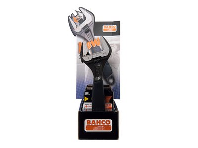 Bahco 9031-5-Disp Display (5) Adjustable Wrenches (7314150113064) BAH90315DISP