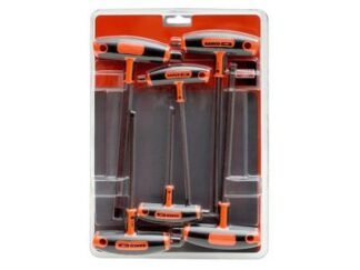 Bahco 903T-1 T-Handle Hex Screwdriver Set, 6 Piece (7314153018410) BAH903T1