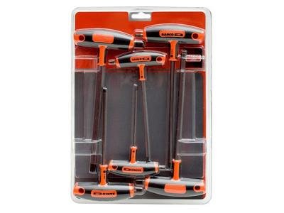 Bahco 903T-1 T-Handle Hex Screwdriver Set, 6 Piece (7314153018410) BAH903T1