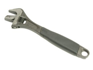 Bahco 9072P Black ERGO™ Adjustable Wrench Reversible Jaw 250mm (10in) (7314150056354) BAH9072P