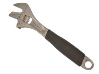 Bahco 9072PC Chrome ERGO™ Adjustable Wrench Reversible Jaw 250mm (10in) (7314150056361) BAH9072PC