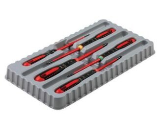 Bahco BE-9871SL ERGO™ Slim VDE Insulated Screwdriver Set, 5 Piece (7314150470792) BAH9871SL