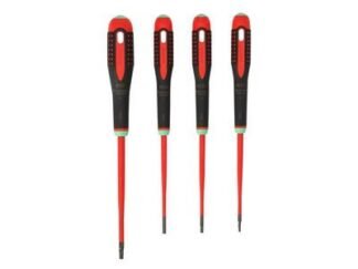 Bahco BE-9880SL ERGO™ Slim VDE Insulated Screwdriver Set, 4 Piece (7314150337651) BAH9880SL
