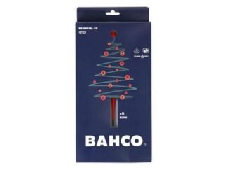 Bahco XMAS BE-9881SL ERGO™ Slim VDE Insulated Screwdriver Set, 5 Piece (7314150559077) BAH9881SLXE
