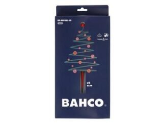 Bahco XMAS BE-9882SL ERGO™ Slim VDE Insulated Screwdriver Set, 5 Piece (7314150559091) BAH9882SLXE