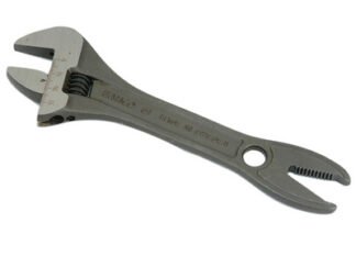 Bahco 31 Black Adjustable Wrench Alligator Jaw 200mm (8in) (7314150004942) BAHB31