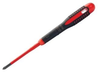 Bahco ERGO™ Slim VDE Insulated Phillips Screwdriver PH1 x 80mm (7314150304639) BAHBE8610SL