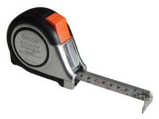 Bahco MTS Reversible Magnetic Tip Auto Pocket Tape 8m/26ft (Width 25mm) (7314150119295) BAHMTS825E