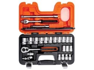 Bahco S240 Socket Set of 24 Metric 1/2in Drive (7314150104017) BAHS240