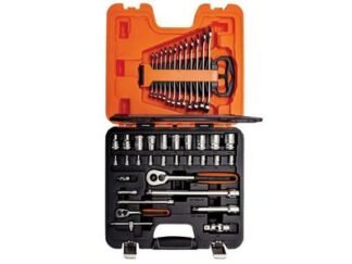 Bahco S410 Socket & Spanner Set of 41 Metric 1/4in & 1/2in Drive (7314153019370) BAHS410