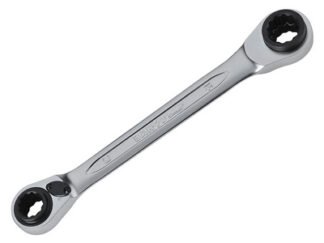 Bahco S4RM Series Reversible Ratchet Spanner 12/13/14/15mm (7314150179954) BAHS4RM1215