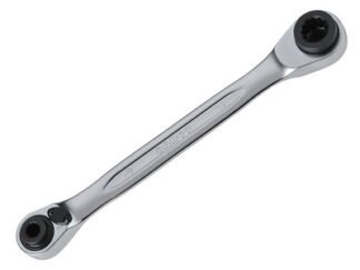 Bahco S4RM Series Reversible Ratchet Spanner 4/5/6/7mm (7314150179930) BAHS4RM47
