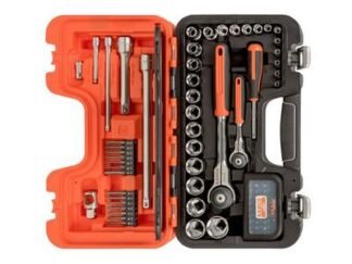 Bahco SW79 Swivel Socket Set of 79 Metric 1/4in & 1/2in Drive (7314150442904) BAHSW79