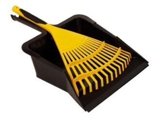 Bulldozer Heavy-duty Dustpan and Large Hand Rake Set (5014555024089) BDZ0015RK01