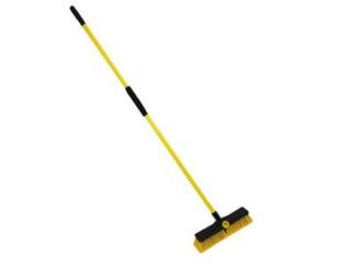 Bulldozer Heavy-duty Broom Clipped with Handle 355mm (14in) (5014555022948) BDZ14BY