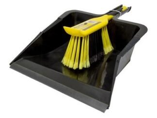 Bulldozer Heavy-duty Dustpan and Brush Set (5014555004210) BDZ8015BY