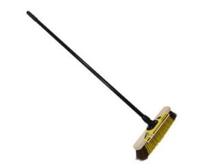 Bulldozer Heavy-duty Utility Broom with Metal Scraper 380mm (15in) (5014555018422) BDZCD16BAY