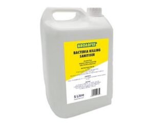 Broadfix Bacteria Killing Hand Sanitiser 5 litre (5060172013777) BFXBFHS5L
