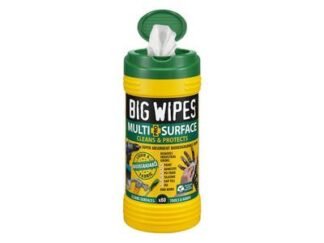 Big Wipes Multi-Surface Bio Pro+ Antiviral Wipes (Tub 80) (5060065661832) BGW2440