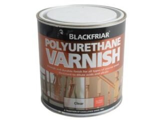 Blackfriar Polyurethane Varnish P99 Clear Gloss 1 litre (5013296070140) BKFPCGV1L