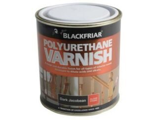 Blackfriar Polyurethane Varnish P85 Dark Jacobean Gloss 500ml (5013296090834) BKFPVGDJ500