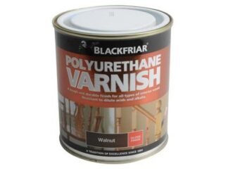 Blackfriar Polyurethane Varnish P70 Walnut Gloss 500ml (5013296090537) BKFPVGW500