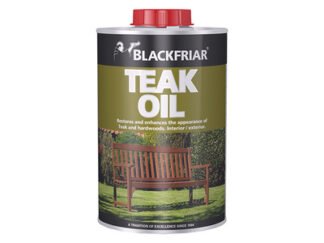 Blackfriar Teak Oil 250ml (5013296500128) BKFTO250