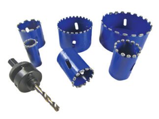 BOA Kitchen & Bathroom Installer Kit Diamond Holesaw Set, 6 Piece (6526280210013) BOA21001