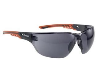 Bolle Safety NESS+ PLATINUM® Safety Glasses - Smoke (3660740008550) BOLNESSPPSF