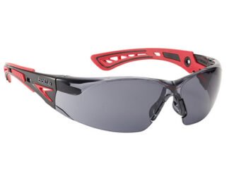 Bolle Safety RUSH+ PLATINUM® Safety Glasses - Smoke (3660740007058) BOLRUSHPPSF
