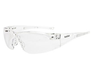 Bolle Safety RUSH Safety Glasses - Clear (3660740006648) BOLRUSHPSI