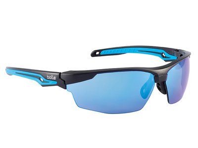 Bolle Safety TRYON Safety Glasses - Blue Flash (3660740008437) BOLTRYOFLASH