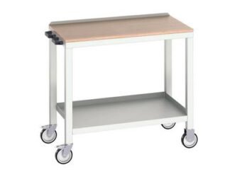 Bott Verso Mobile Welded Bench, Multiplex Wood Top 1000 x 600mm (5039350028711) BOT16922701 *Restrictions - See Description*