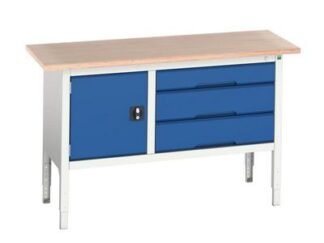 Bott Verso Adjustable Height Storage Bench 1500 x 600mm (5039350028377) BOT16923014