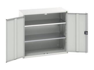 Bott Verso 2 Shelf Cupboard 1050mm Light Grey (5039350097540) BOT169262596
