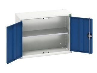 Bott Verso Economy Wall Cupboard 1 Shelf 800mm Gentian Blue (5039350028100) BOT16929101