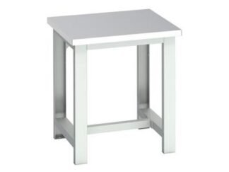 Bott Cubio Basic Bench, Stainless Steel Clad Top 750 x 750mm (5039350218815) BOT41003628