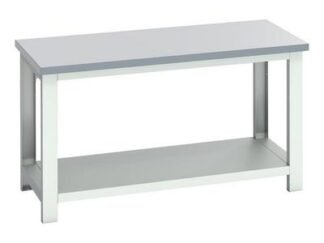 Bott Cubio Bench with Shelf, Laminate Top 1500 x 750mm (5039350219386) BOT41003669