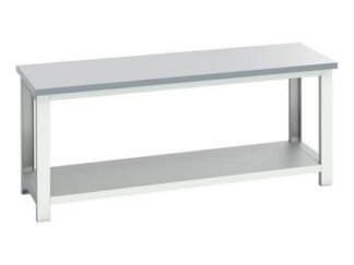 Bott Cubio Bench with Shelf, Laminate Top 2000 x 750mm (5039350219423) BOT41003673