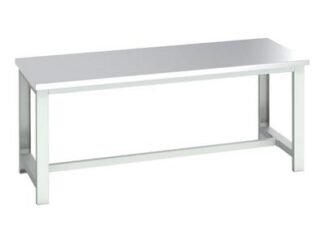 Bott Cubio Basic Bench, Stainless Steel Top 2000 x 900mm (5039350219096) BOT41004160